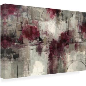 Wrapped Canvas Wall Art - Silvia Vassileva 'Stone Gardens' Wall Art for Living Room, Bedroom, or Office Dcor - 22x32