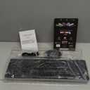 Wireless Keyboard and Mouse Combo, RGB Backlit, Rechargeable & Light Up Letters, FullSize, Soft Typing, Sleep Mode, 2.4GHz Quiet Keyboard Set for Mac, Windows, Laptop, PC, Trueque KM42Pro (Black)