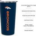 Rico Industries NFL Football Soft Touch, Easy Grip Tumbler