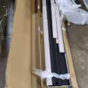 L-Shaped Double upholstered Sofa Bed with pop-Out Bed Frame, Beige/Grey/Pink Linen Fabric, 80 inches Long x 42 inches Wide x 33 inches high, no Mattress Base Required, 400 lbs Weight Limit. (Grey)