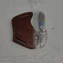 Custom Handmade 7'' fixed blade hoof rasp knife Cow boy knife Turquoise Handle Damascus steel Bull cutter, cowboy knives with pancake leather sheath (BLACK HORN)