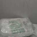 3 Tier Rolling Cart with Wheels, Utility Trolley with Handle, Clear Acrylic Movable Storage Organizer for Kitchen, Bathroom, Nursery, Laundry, Book, Snack, Craft