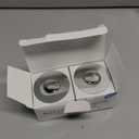 2PC Solid Metal Bathroom Sink Stopper-Brass Core & Stainless Steel Construction-Dual Function Bathroom Sink Drain Strainer-Universal Fit 99% Bathroom Drain-(1.1'' to 2.36'' inch) (Chrome)