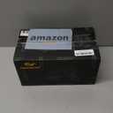 LED Logo GOBO Projector with DJ Effect Light Including Free Custom Glass GOBO to Project Image for Hotel Company Store Wedding Advertising Indoor User (Black)