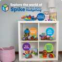 Learning Resources Spike The Fine Motor Hedgehog - Toddler Montessori Toys, Stacking Shape, Gifts For Boys And Girls, Sorting And Matching Skill Activities, Educational Games, Kindergarten