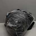 Taotique 7FT Giant Bean Bag Chair Cover (Cover only, No Filler) Soft Faux RH Fur Sofa Bed Washable Bean Bag Couch Cover for Adult and Kids with Liner (Black)