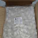 18 Pounds White Decorative Pebbles River Rock Aquarium Gravel,Garden Ornamental Pebbles, Natural Polished Decorative Gravel,White Decorative Stones,Decor Pebbles,Pebbles for Landscaping (White)