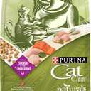 Purina Cat Chow Naturals With Added Vitamins, Minerals and Nutrients Dry Cat Food, Naturals Original - (Pack of 4) 3.15 lb. Bags, Best By: 02/2027 
