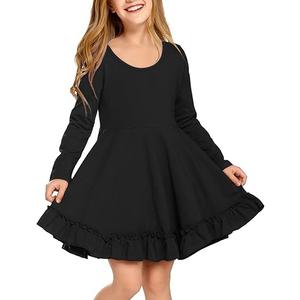 Arshiner Kids  Dress For Girls Black 150