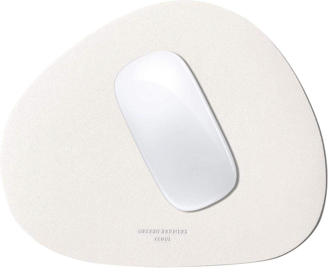 Mouse pad, Non-Slip Washable Waterproof Computer Mouse pad (Vanilla Cream) (Vanilla Cream)