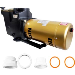 W3SP2610X152S 1.5 HP Inground Pool Pump 220V-230v 2-Speed,Dual-Speed Super Pool Pump Compatible With Hayward In-Ground Swimming Pools and Spas SP2610X152S