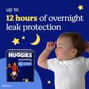 Huggies Size 5 Overnites Baby Diapers: Overnight Diapers, Size 5 (27+ lbs), 100 Ct (2 Packs of 50)
