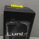 Lunix LX7 FSA LCD Touchscreen Hand Massager, Heated Air Compression, for Arthritis & Carpal Tunnel Relief, Finger Numbness & Wrist Pain Relief, Cordless Rechargeable, Charcoal Black