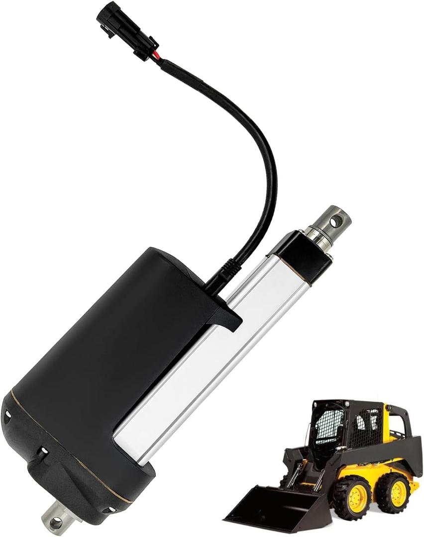 AT494284, AT424407 Quick Tach Actuator Compatible with John Deere 318D 320D 323D 319D 329D 328E 204K 204L 244J 244K 244L 304J, Part #: AT361276, AT471581, AT318535