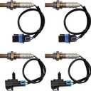 Oxygen Sensor Upstream + Downstream 234-4112 234-4337 Compatible for 2006 2007 Chevy Suburban Silverado 1500 Avalanche Tahoe GMC Sierra 1500 Yukon Cadillac Escalade Set of 4