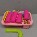 Upgraded Toddler Sand Water Table Toy with Electric Water Pump, Kids Sand Water with Faucet/Play Food Accessories/Fishing Toy, Kitchen Play Sink Toys for Girl Boy Age 3+ (Pink)