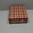 Santa Costume Adult.Christmas Costume 7pcs Suit With Green Monster Mask and Red Hat.Christmas Gift Box Packaging L