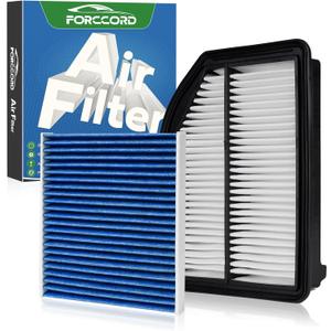 Cabin & Engine Air Filter Combo Fit for Honda CR-V CRV CR V 2012 2013 2014 L4 2.4L Activated Carbon Cabin Filter Replacement Air Filter CF10134 CA11258 Car Accessories
