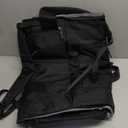 RAINSMORE Convertible Garment Bags for Travel, 45L Garment Duffle bag for Hanging Clothes, 3 in 1 Suit Travel Bag for Business Trips with Shoulder Strap, Carry On Suit Luggage for Men Women, Black