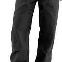 Carhartt Men's Loose Straight Washed Duck Double-Front Dungaree, 
Black, W34 x L32