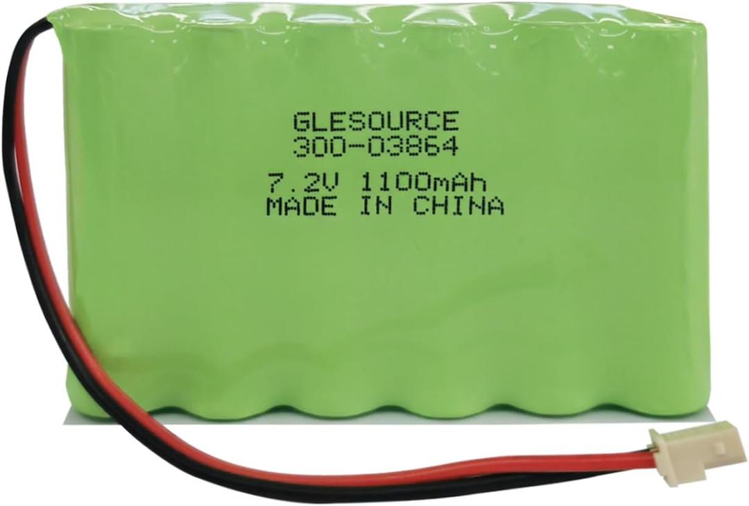 XUNTU 300-03864-1 7.2V 1100mAh Battery Compatible for Alarm Lynx WALYNX-RCHB-SC Lynx Touch K5109, L3000, L5000, L5100 ADEMCO 300-06868 (1 Pack)