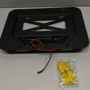 Wrangler Spare Tire Delete License Plate Relocation Kit w/Plate Illuminate Light & Third Brake Light for Jeep Wrangler JK & Unlimited 2007-2018