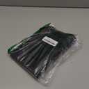 Senetem 4-Pack Mouse Pad, Ultra-Smooth Gaming Mousepad, Non-Slip Rubber Base, Washable Surface Fits Wired & Wireless Mouse  Perfect for Desk, Laptop, PC & Office, Small Portable, 11x8.6 in, Black