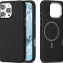 LOPIE Carbon Fiber Finish Designed for iPhone 16 Pro Max Case, Military-Grade Protection [Made from Triple Layer Selected Aramid Fiber, Not as Slim as Other Aramid Cases] Compatible Mag Safe - Black