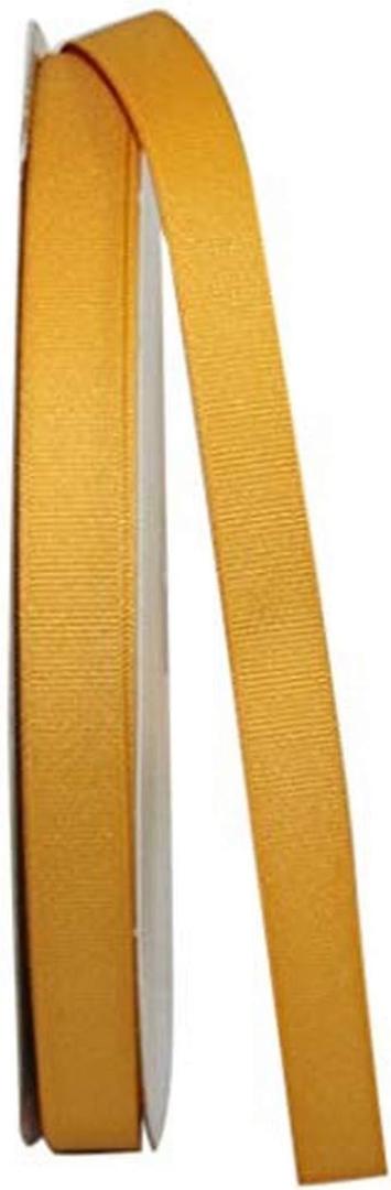 Reliant Ribbon Grosgrain Style Ribbon, 5/8 Inch X 100 Yards, Gold