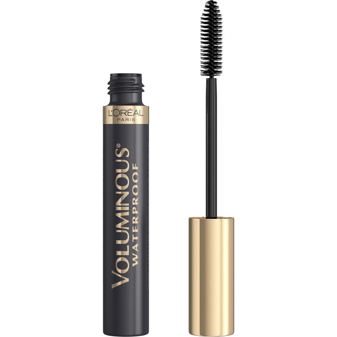 LOreal Paris Makeup Voluminous Original Volume Building Waterproof Mascara (0.28 Fl Oz (Pack of 1), Black Brown)