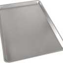 Nordic Ware Extra Large Baking Sheet, 21 x 15 inches, XL Big sheet pan Natural Uncoated Aluminum, Reinforced Steel Rim Prevents Warping, 1pk Big Sheet
