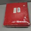 ARTALL Soft Microfiber Bed Sheet Set 4-Piece with Deep Pocket Bedding - King, Red