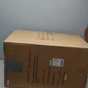 Amazon Basics 46,000 BTU Outdoor Propane Patio Heater with Wheels, Commercial & Residential, Havana Bronze, with Water Tank, 32.1 x 32.1 x 91.3 inches (LxWxH)