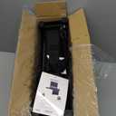 SPORT BEATS Stadium Seats with Back Support Bleacher Chairs with Back and Cushion Thick Padded Bleacher Seats Includes Shoulder Strap Black 1pc Regular - 17" W x 12" D x 16.5" H