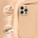 3 x OTOFLY for iPhone 16 Pro Max Case, Compatible with MagSafe, Shockproof Magnetic Silicone Case for iPhone 16 Pro Max,[Military Grade Protection] [2 Pack Screen Protectors], Peach Fuzz