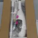 Moolan Steam Mops for Floor Cleaning, Steam mop for Hardwood Floors with Adjustable Steam & Double-Sided Pads, Floor Steamer for Laminate Floor, Tiles, Grout, Furniture (400ML Tank) (White)