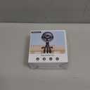 Mini Portable Stroller Fan for Travel,360 Rotation,4-Speed LED Night Light Clip on Fans Operated by Rechargeable Battery, Baby Essentials for Car Seat Beach Bed Golf Cart (Black)