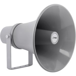 Pyle Indoor Outdoor PA Horn Speaker-11 Inch 30-Watt Power Compact Loud Sound Megaphone w/400Hz-5KHz Frequency,8 Ohm,70V Transformer,Mounting Bracket,For 70V Audio System-Pyle PHSP121T