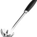 Brushed Stainless Steel Non-Slip Ergonomic Handle Pasta
