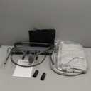 Orzbow Portable Baby Bouncer, Foldable Baby Bouncer Seat with Storage Bag and Removable Play Bar, 3 Recline Positions, 0-12 Months Up to 20lbs, Ergonomic Design, Easy to Wash, Grey