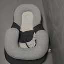 NILUTO Feeding Pillow Anti Overflow Feeding Pillow for Reducing Spit-Up, Safety Nursing Pillow (Dark Gray)