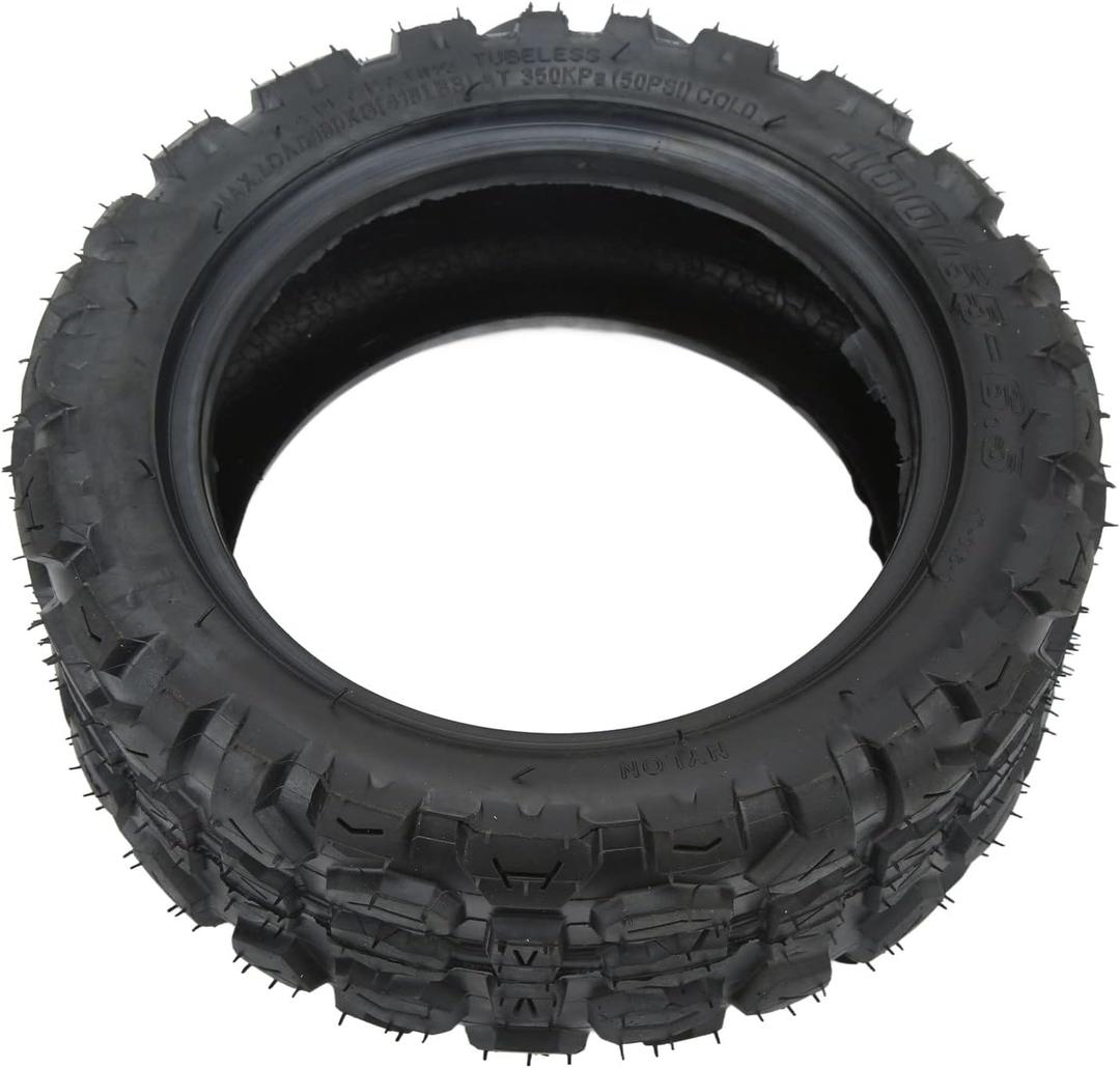 100/65?6.5 Electric Scooter Tire, Wear Anti Skid Thickened Rubber Vacuum Tyre for 100/65-6.5 Electric Scooter Tire 100/65-6.5 Tire Tubeless