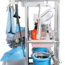 A Nice Little Cleaning Cart - Rolling Cleaning Cart for Efficient Organization of Cleaning Supplies