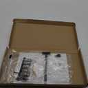 Hat Rack Organizer for 12 Cowboy Sun Wide-brim Hats Wall Mount, Metal Bucket Baseball Caps Winter Beanies Hanger for Closet Entryway Living Room Bedroom Holder for Large Hat 12 Clips Black 2 pics