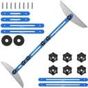 Adjustable Stair Tread Template Tool  Aluminum Alloy Stair Jig for Accurate Measurements, Stair Gauge for Stairs, Risers, Shelves, and Drywall Cutting