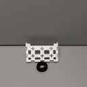 Media Center Box Shelf Bracket, Haoguo Plastic Universal Shelf Bracket Designed for Media Center, Supports 20lbs of Weight, Compatible with Leviton Structured Media Centers White (1 Piece)