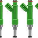 Injectors ANGLEWIDE 23250-0V010 Fuel Injectors Compatible with Toyota Camry 2010-2012 2.5L, RAV4 2009-2012 2.5L, Highlander 2009-2012 2.7L, Sienna 2011-2012 3.5L 4Pcs Fuel Injectors