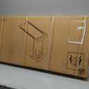 Walking Pad Treadmill with Handle Bar, Compact Portable Treadmills for Home Small, Electric Walking Pads with Handles, 3.5HP Quiet and LED Display, 400 LBS Capacity