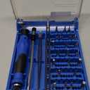 Mini Screwdriver Set with 42 Bits, VCELINK 45 in 1 Small Precision Magnetic Tiny Screwdriver Bit Kit with Tweezers & Extension Shaft for Laptop, PC, Phone, Computer, Game Console (Blue)