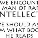 Family Encounter a Man of Rare Intellect Adventurous Quote Wall Decal Decoration Books Quote Book Lovers Bookish Quotes Readers Lasts Years and Easily Removable - Size: 40 in(W) x 20 in(H)